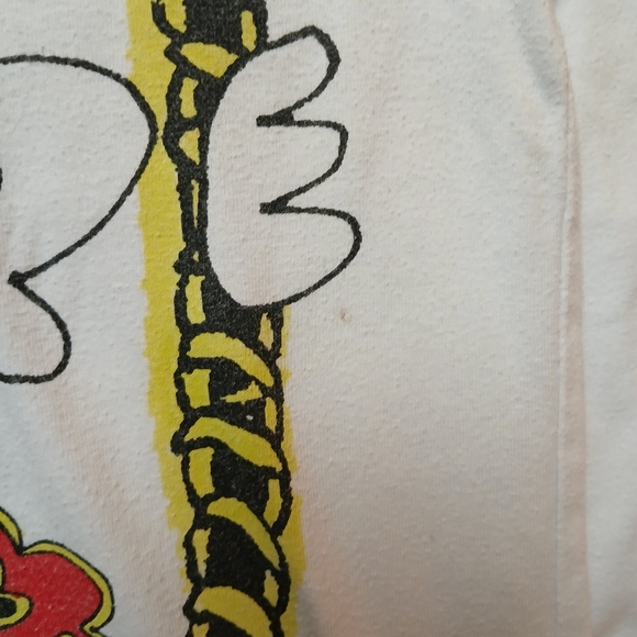 #0189 Men's Akoo White T-Shirt Exclusive Of Design Size Large - Picture 15 of 16